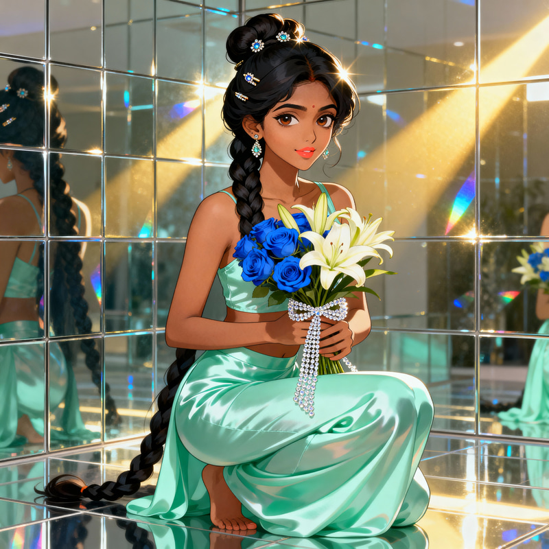 Captivating Portrait of a Beautiful Indian Woman