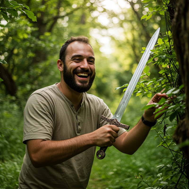 Explore Nature with a Sword: Make Him Happy Explore Nature with a Sword: Make Him Happy