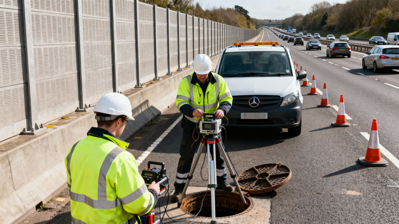 Highway Inspection on UK Motorway: Safety First Highway Inspection on UK Motorway: Safety First