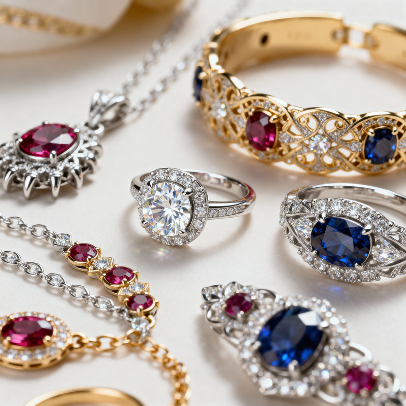 Exquisite Jewelry Design with Gemstones & Metalwork Exquisite Jewelry Design with Gemstones & Metalwork