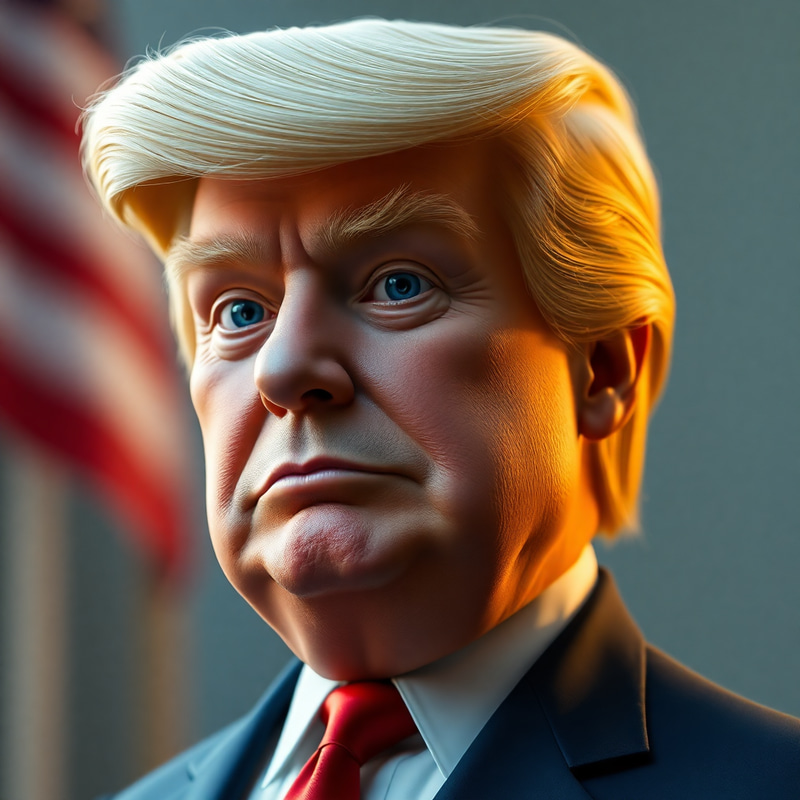 Donald Trump as a Disney Character - 4K Art Donald Trump as a Disney Character - 4K Art