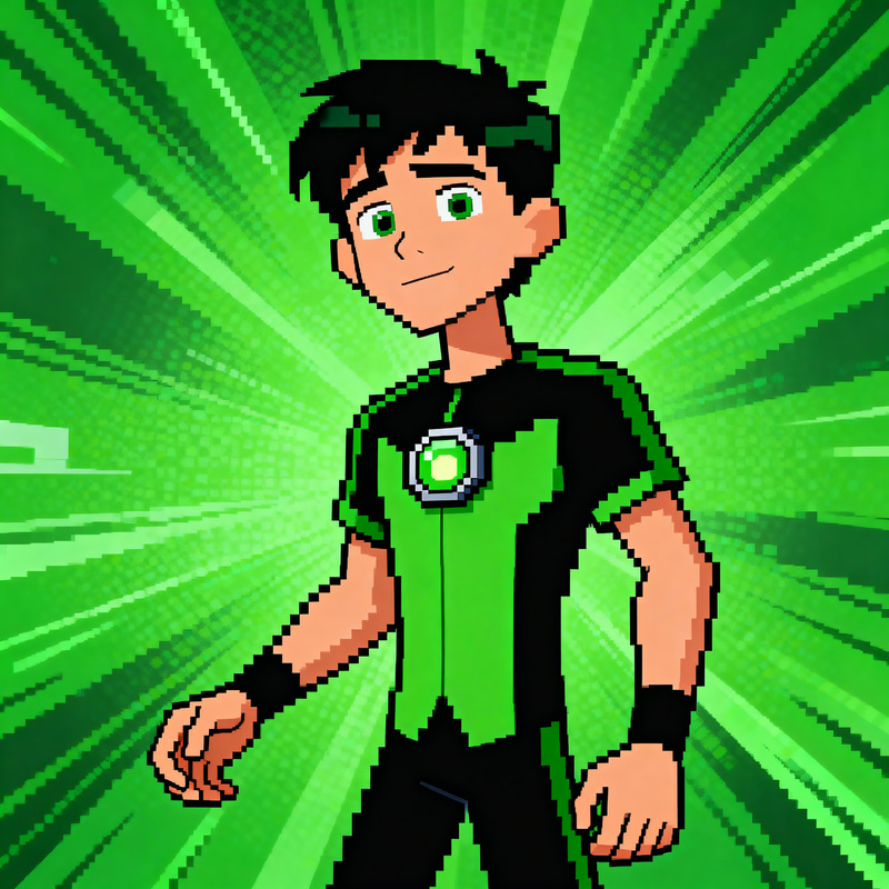 Ben 10 Idle Animated Sprite Download