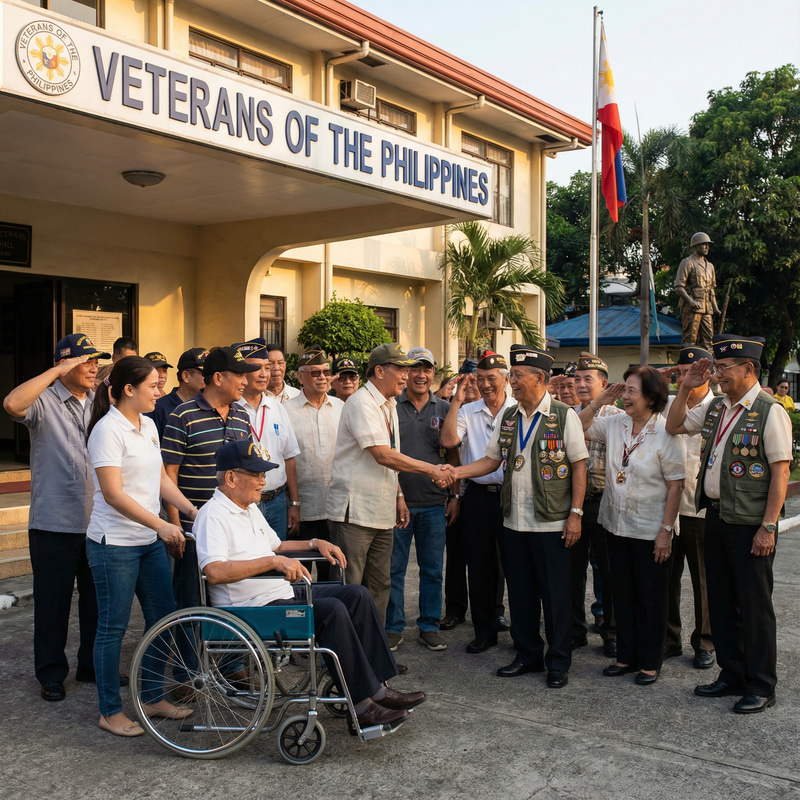 Retired Filipino Service Members Group Photo