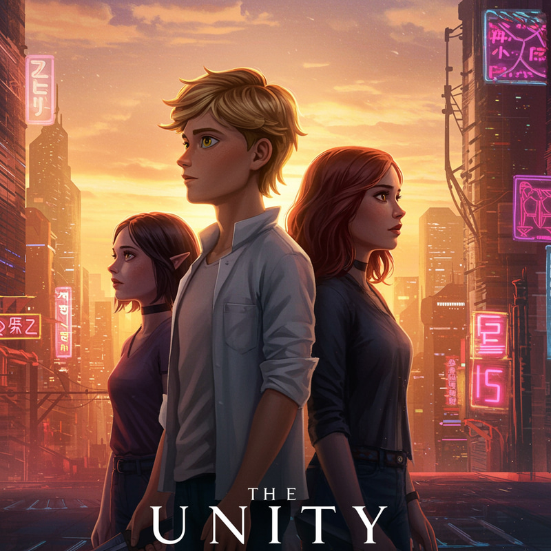 Unity in a Futuristic Urban Landscape