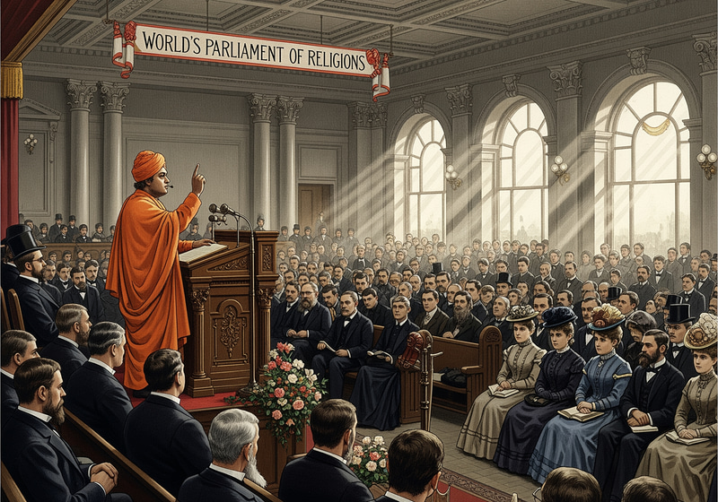 Historic Speech of 1893: Indian Leader in Chicago Historic Speech of 1893: Indian Leader in Chicago