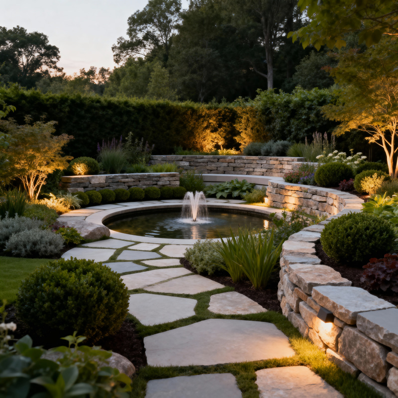 Layered Modern Landscape Design Ideas Layered Modern Landscape Design Ideas