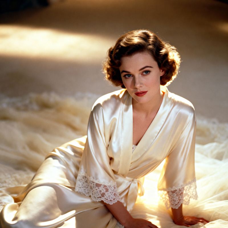 Elegant Portrait of Young Alison Doody at 21