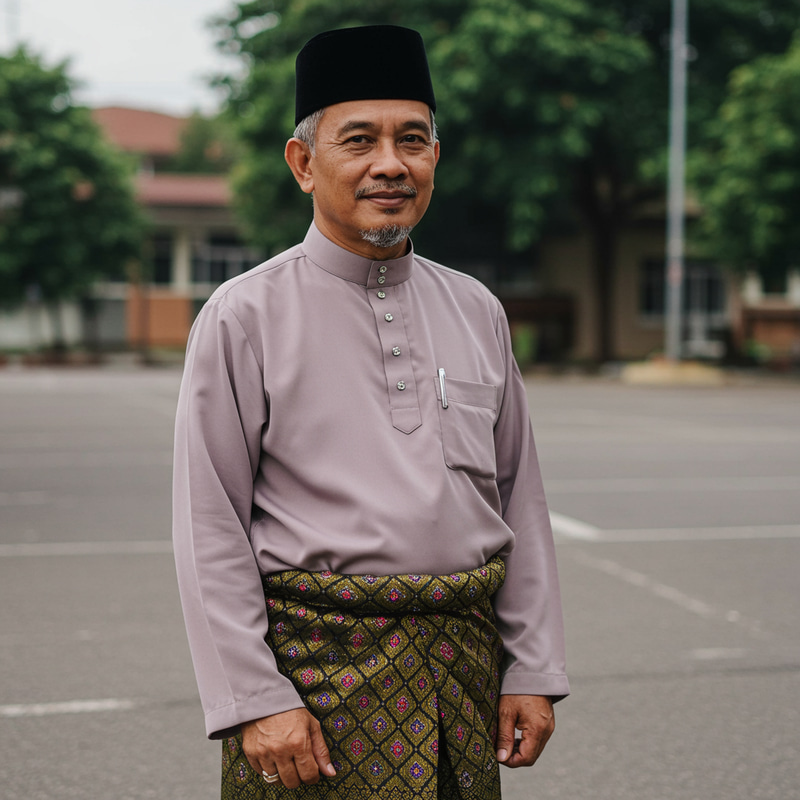 Traditional Malaysian Men's Attire for Heritage Pride