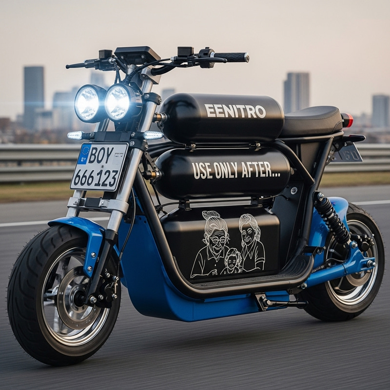 Aggressive Modified Electric Scooter for Speed