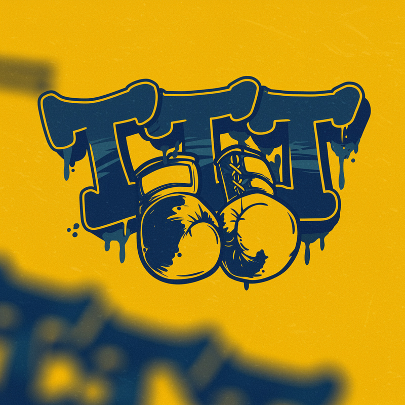 TTT Boxing Logo Graffiti Art