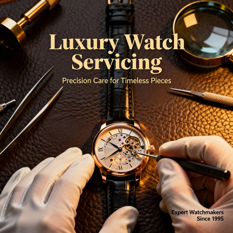 Luxury Watch Servicing - Expert Care for Your Timepiece Luxury Watch Servicing - Expert Care for Your Timepiece