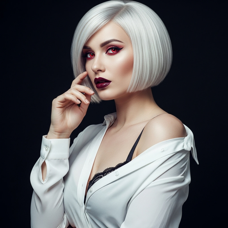 Captivating Allure: Stunning Beauty Portrait