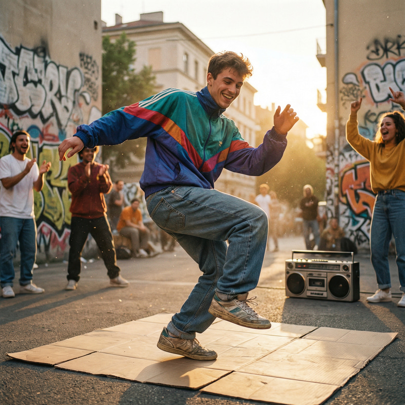 Boy Dancing: Expressive Moves and Joyful Moments