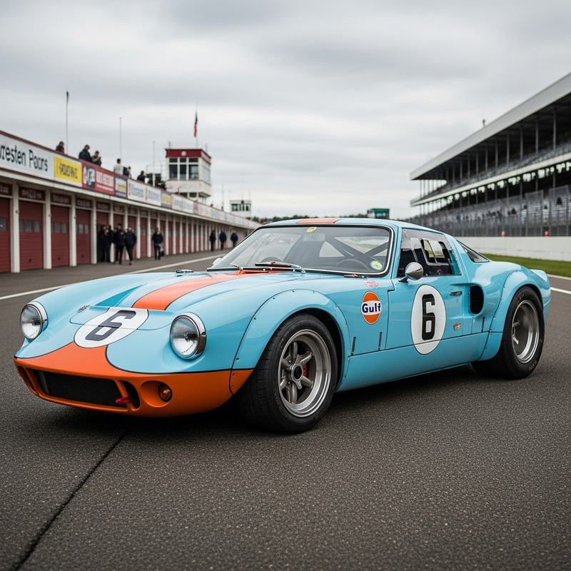 Widebody Jensen Healey with GT40 Heritage Paint