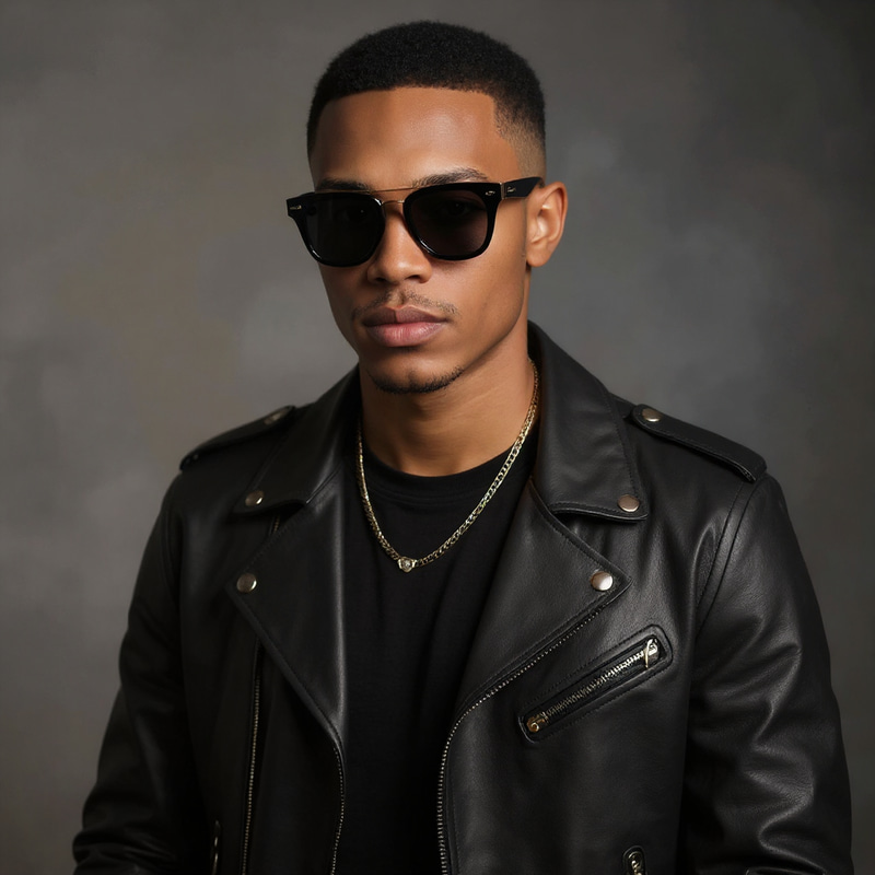 Stylish Portrait of a Young Man in Luxury Fashion