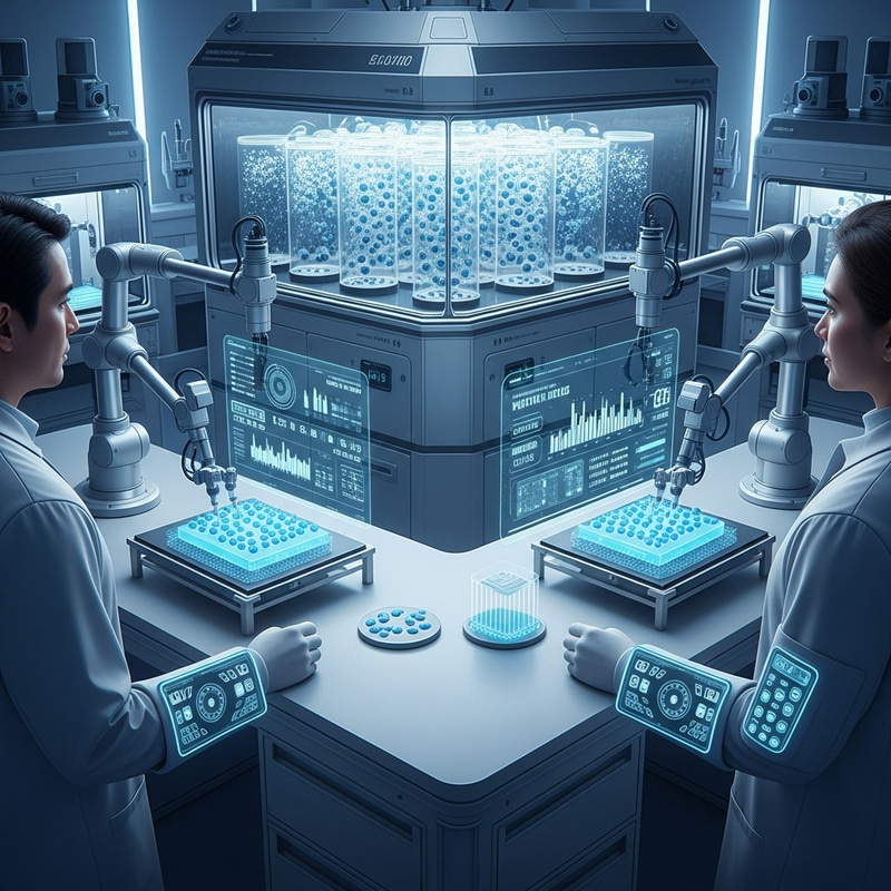 Futuristic Realistic Cell Line Development Futuristic Realistic Cell Line Development