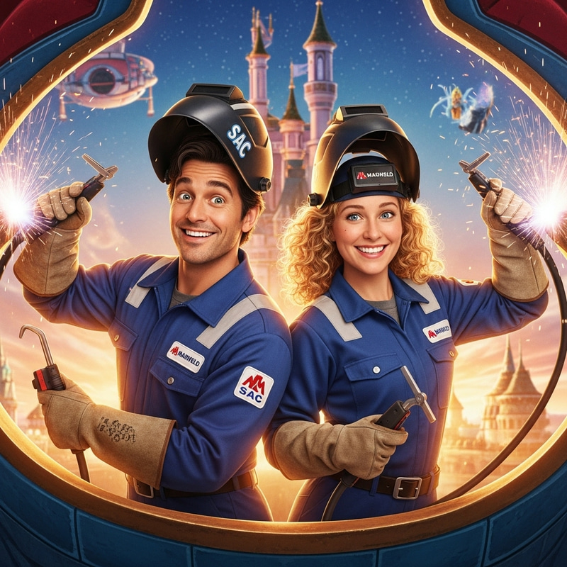 Disney-Style Welders from Marweld SAC Disney-Style Welders from Marweld SAC