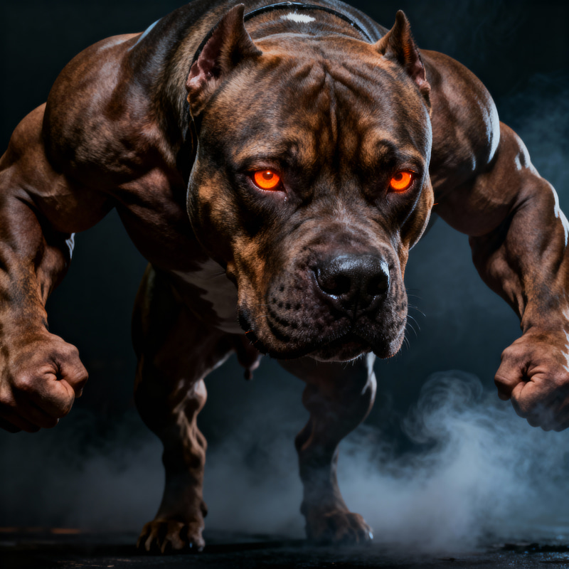 Cinematic Hyper-Muscular Pitbull Video Cinematic Hyper-Muscular Pitbull Video