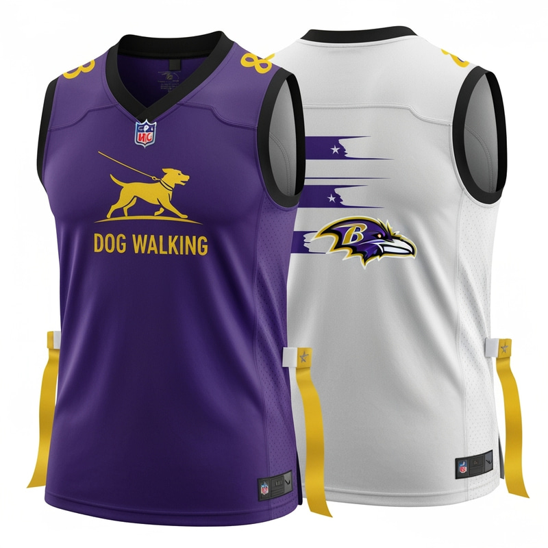 Reversible Flag Football Jersey with Dog Logo Reversible Flag Football Jersey with Dog Logo