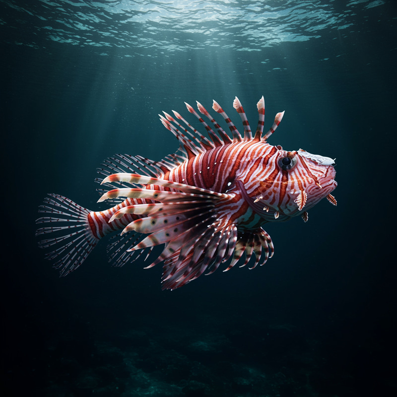Lionfish Shark Hybrid: Nature's Unique Creation Lionfish Shark Hybrid: Nature's Unique Creation