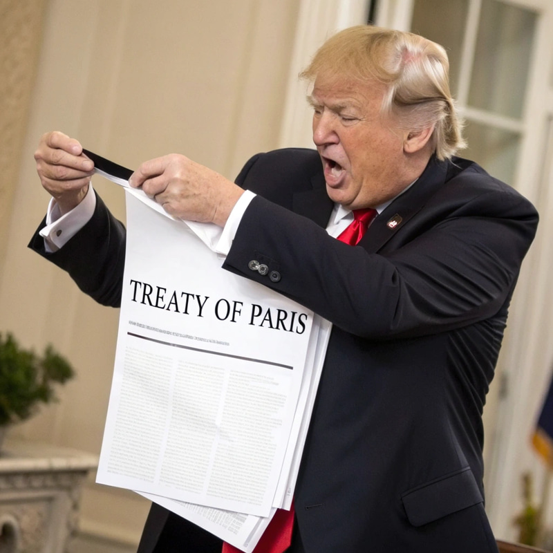 Trump Tears Up the Paris Agreement Trump Tears Up the Paris Agreement