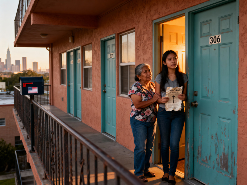 Hope and Community in Houston's Apartment Complex Hope and Community in Houston's Apartment Complex