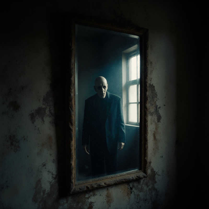 Ancient Mirror in a Dusty Room | Spooky Atmosphere Ancient Mirror in a Dusty Room | Spooky Atmosphere
