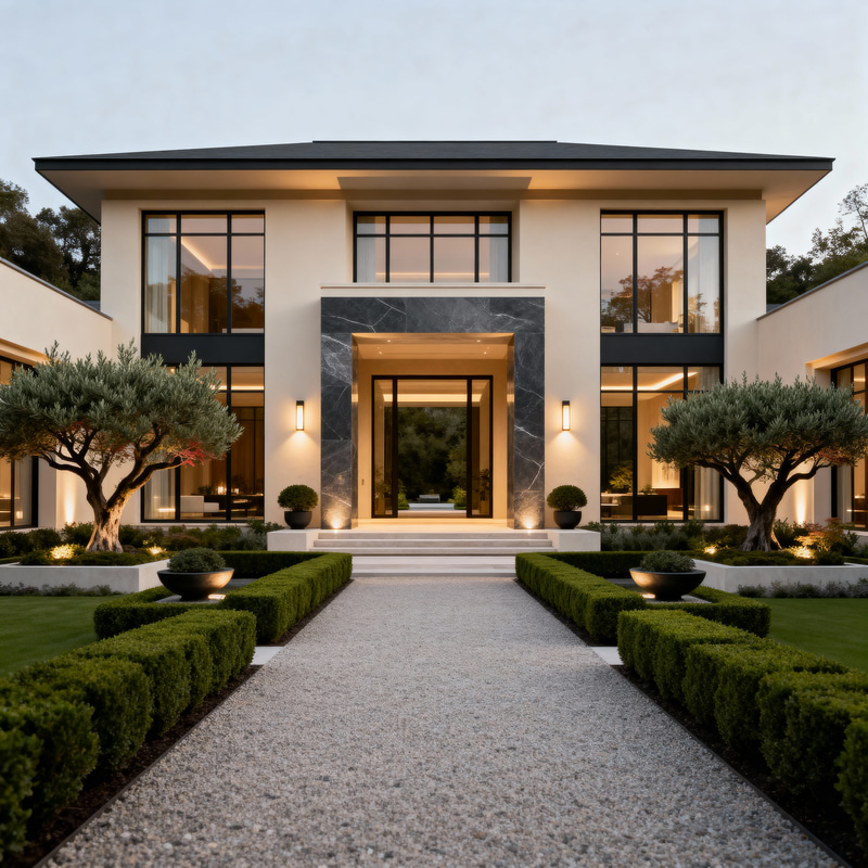 Modern Luxury Home Exterior Design