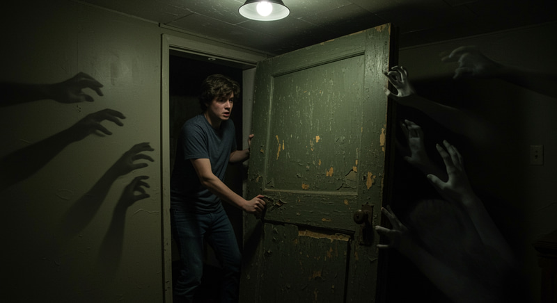 Struggling with a Haunted Basement Door Struggling with a Haunted Basement Door
