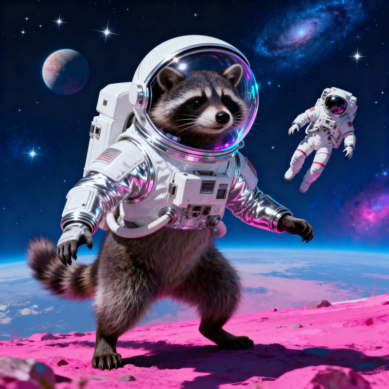 Racoon Dog Astronaut: Journey Through Space Racoon Dog Astronaut: Journey Through Space