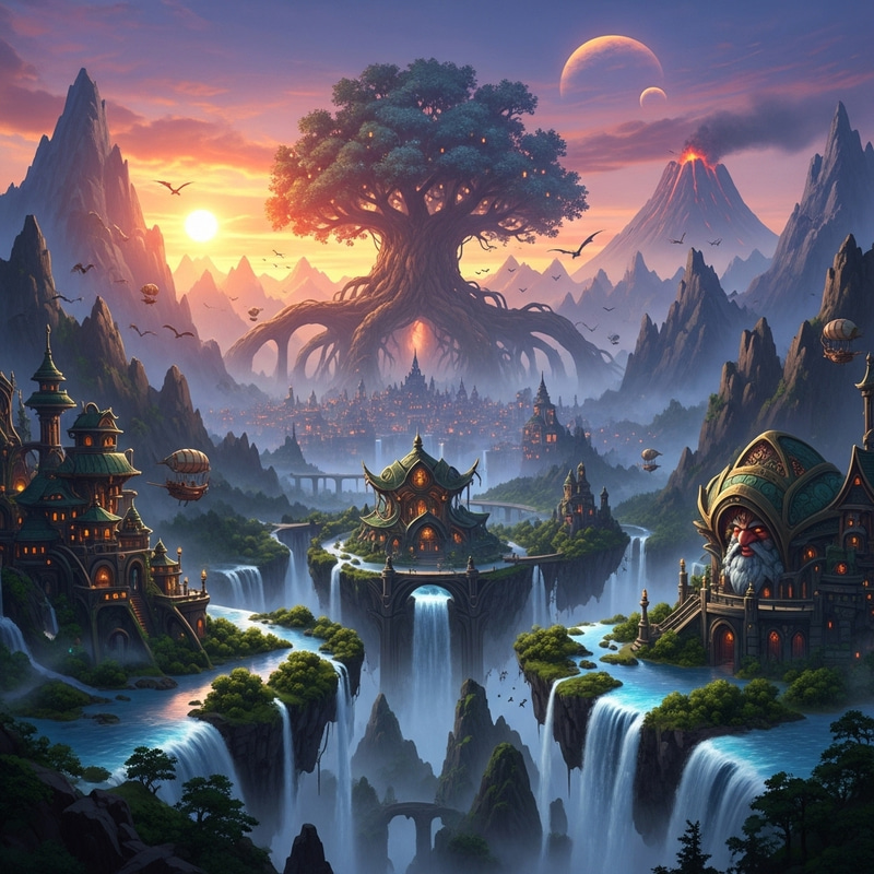 Create a Vast Fantasy World Create a Vast Fantasy World