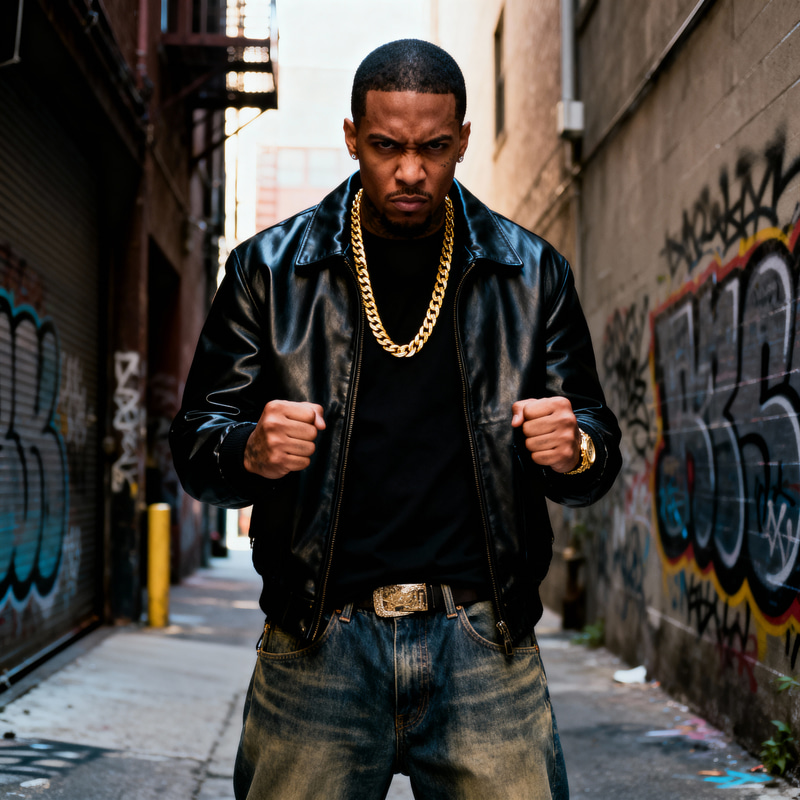 Tough Gangster Rapper: The Ultimate Tough Image Tough Gangster Rapper: The Ultimate Tough Image