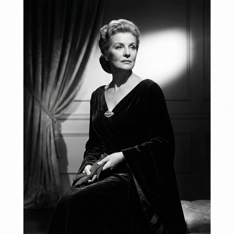 Elegant Glamour Portraits with Dramatic Lighting Elegant Glamour Portraits with Dramatic Lighting