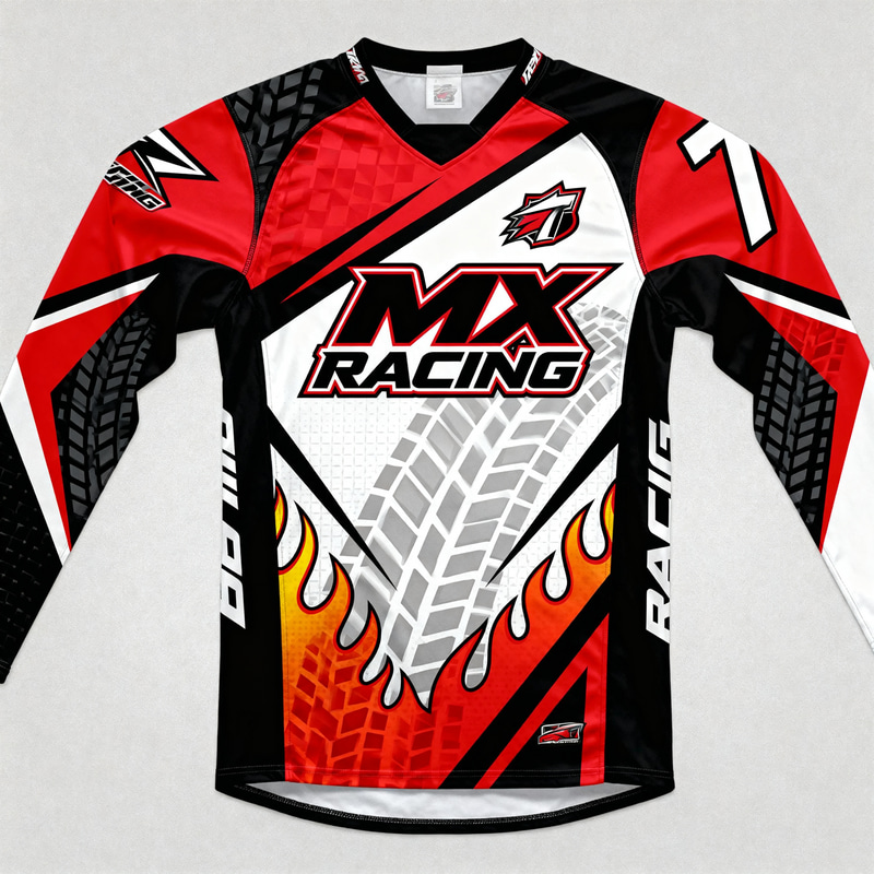 Motor Cross Design Jersey - High-Quality Gear Motor Cross Design Jersey - High-Quality Gear