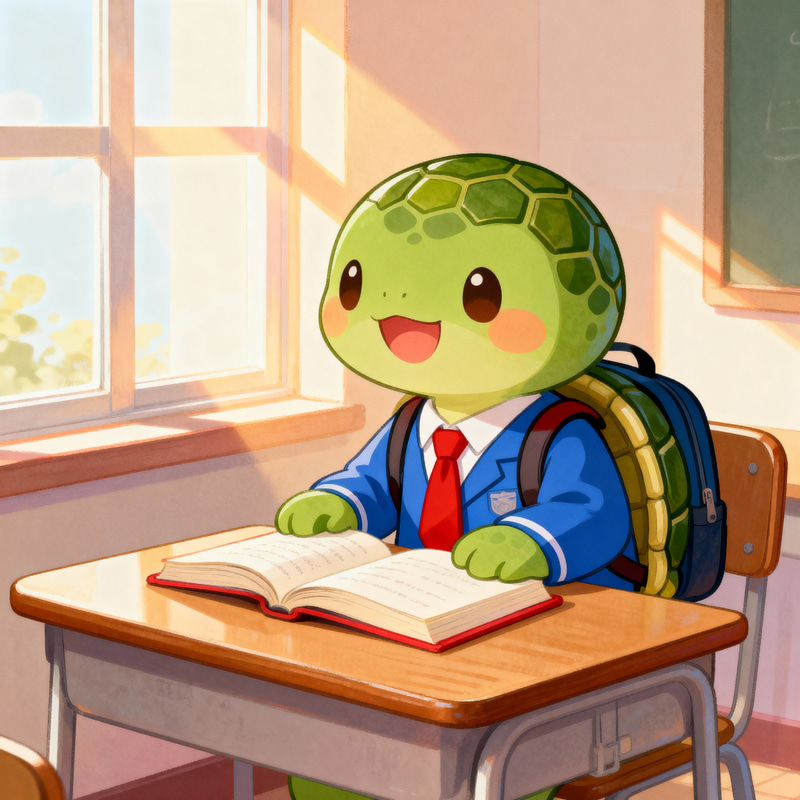 School Turtle Mascot for Your Educational Needs