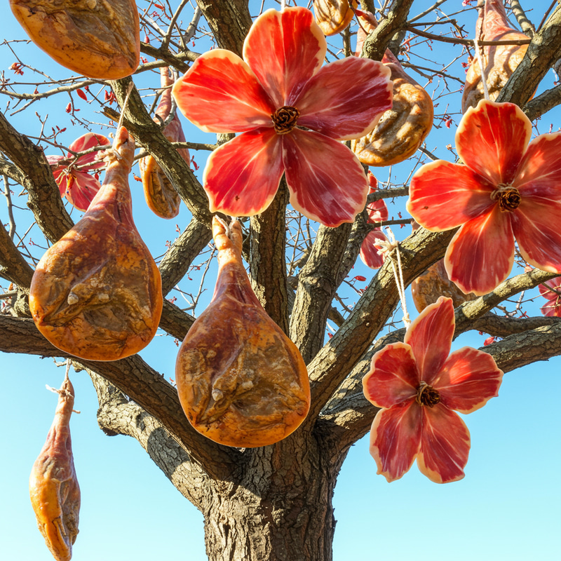 Iberian Ham Flower Bouquets Iberian Ham Flower Bouquets