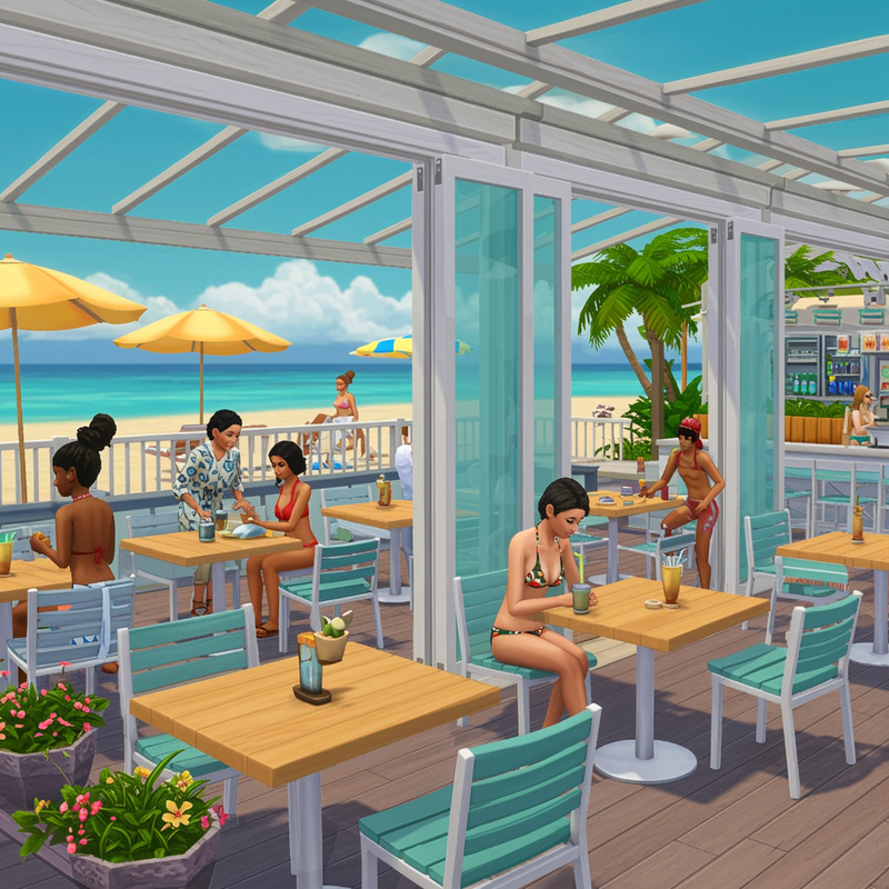 Sims Freeplay Beachfront Restaurant Guide Sims Freeplay Beachfront Restaurant Guide