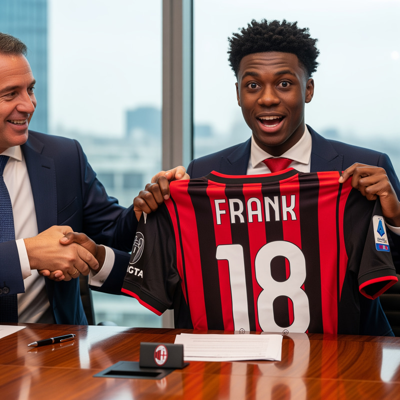 Zimbabwean Teen Footballer Signs with AC Milan Zimbabwean Teen Footballer Signs with AC Milan