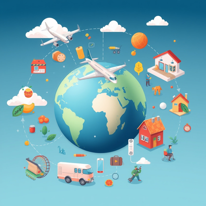 Globalization Illustrated: Work, Food, Hobbies, Home Globalization Illustrated: Work, Food, Hobbies, Home