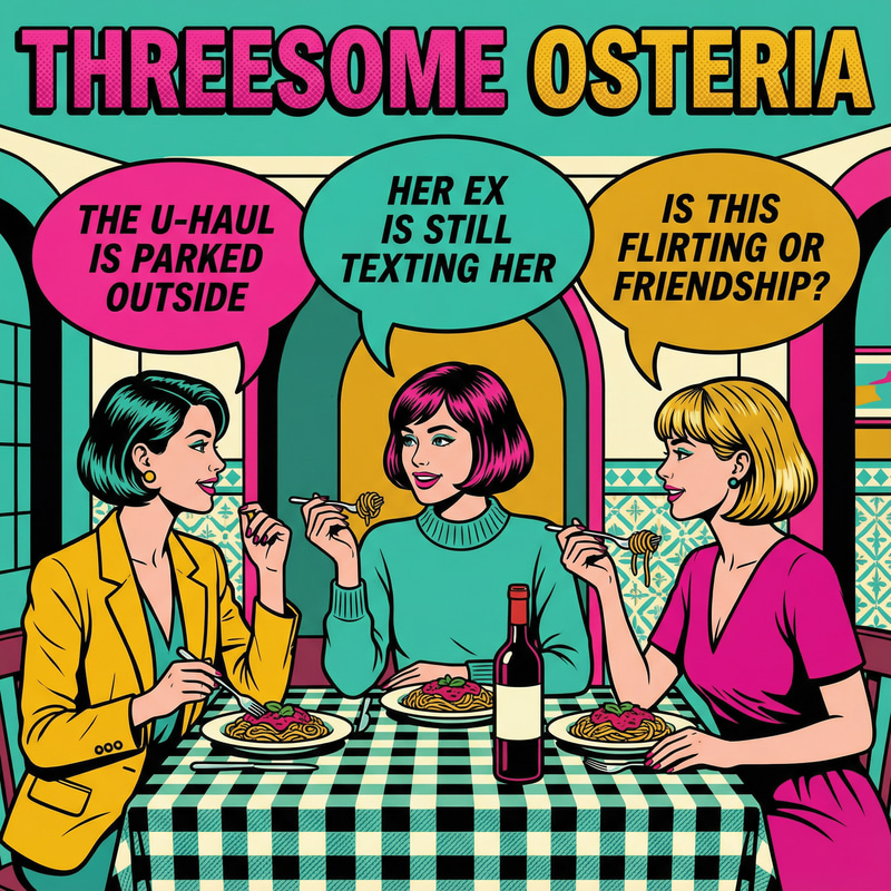 Threesome Osteria: Queer Drama Unpacked Threesome Osteria: Queer Drama Unpacked