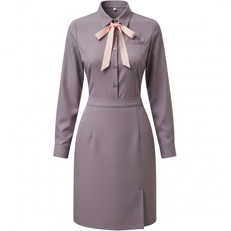 Purple Ash Teacher Internship Uniform for Women