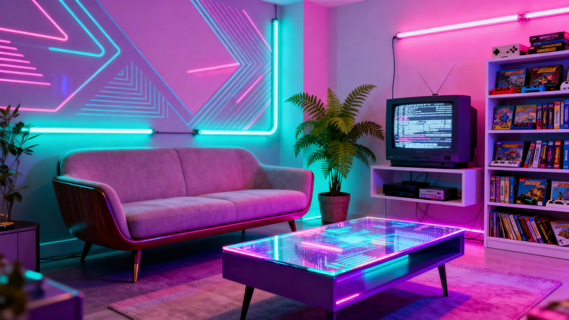 Stunning Retrowave Living Room Design Ideas Stunning Retrowave Living Room Design Ideas