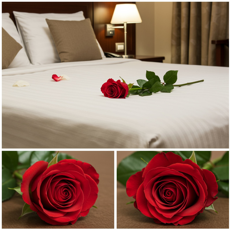 Luxurious Hotel Stay with Romantic Touch Luxurious Hotel Stay with Romantic Touch