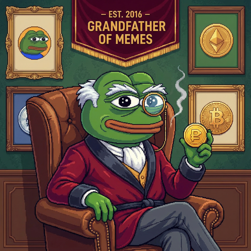 Pepe Meme Coin's Grandfather: The Legend