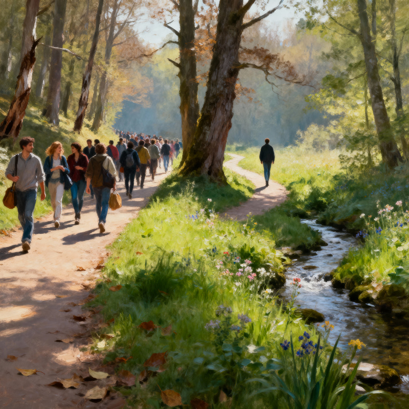 Diverging Paths: Explore Your Personal Journey