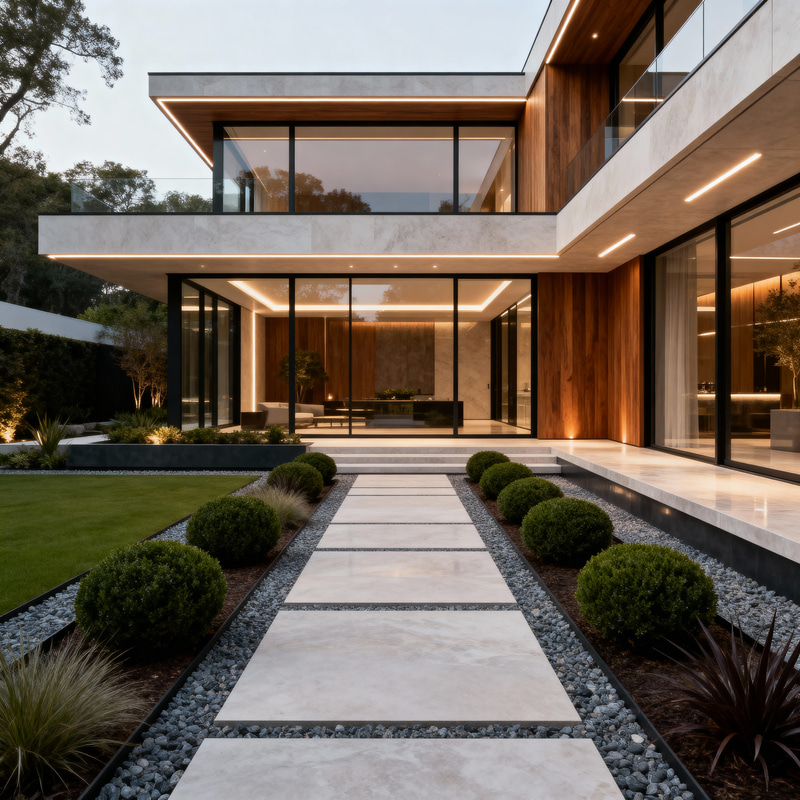 Modern Luxury Home Exterior Design