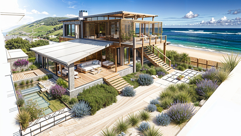 Charming Coastal House Exterior Design Charming Coastal House Exterior Design