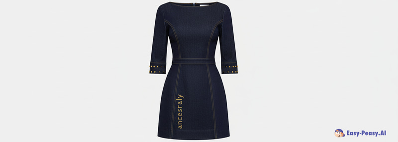 Minimalist Denim Dress for a Flattering Fit Minimalist Denim Dress for a Flattering Fit