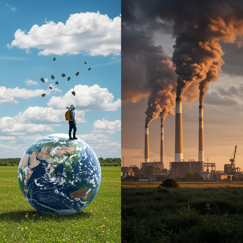 Pollution vs Sustainability Images Pollution vs Sustainability Images