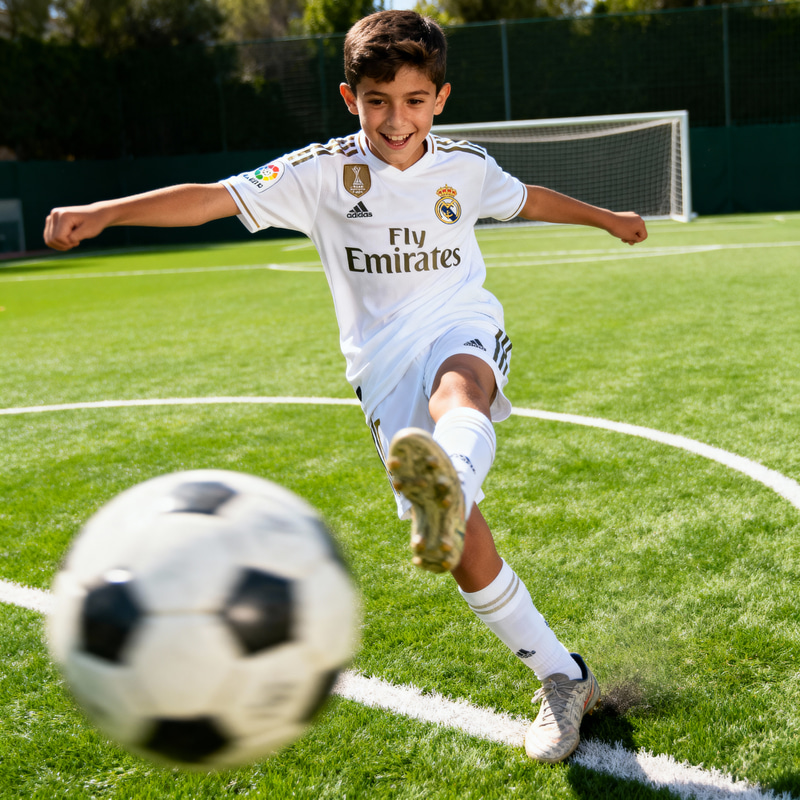 Young Soccer Star in Action | Real Madrid Youth Young Soccer Star in Action | Real Madrid Youth